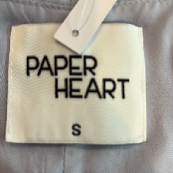 NWT Anthropologie Dusty Blue Mini Dress S - Picture 7 of 9